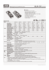 DataSheet ELP-75-12 pdf